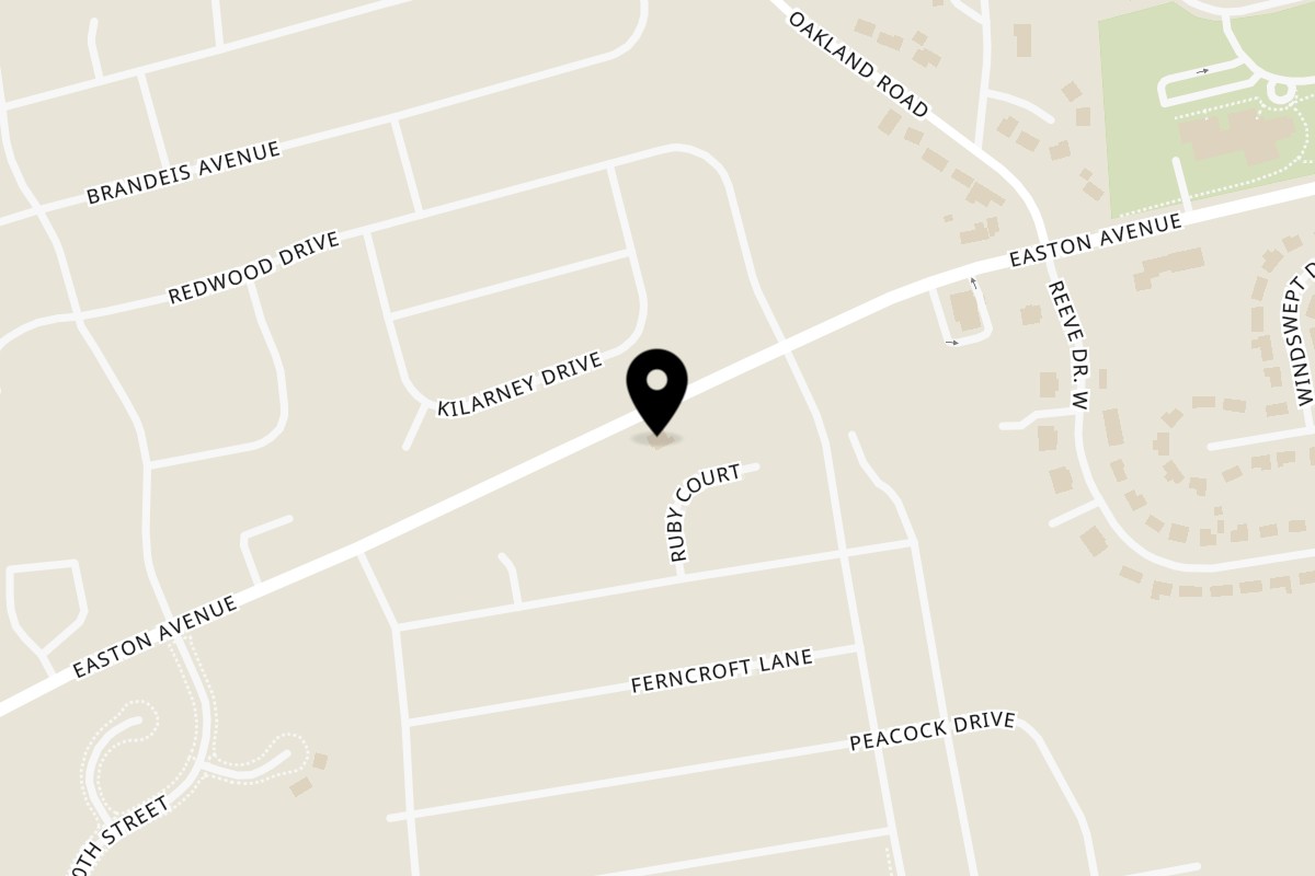 Map showing the location of Bruno Scipioni's Italian Ristorante & Pizzeria on 4034 Easton Ave in Bethlehem